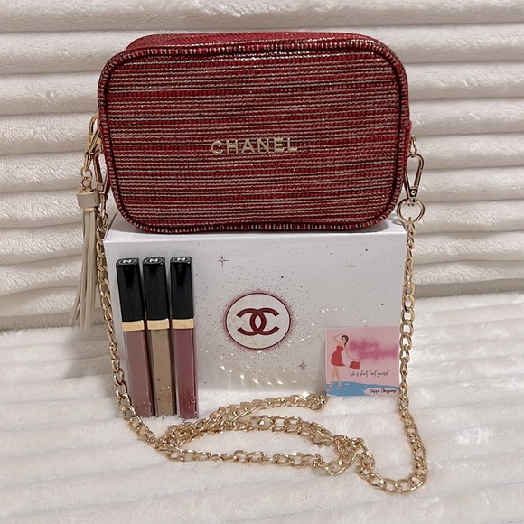 CHANEL Makeup Chanel Lipgloss Holiday Set Poshmark